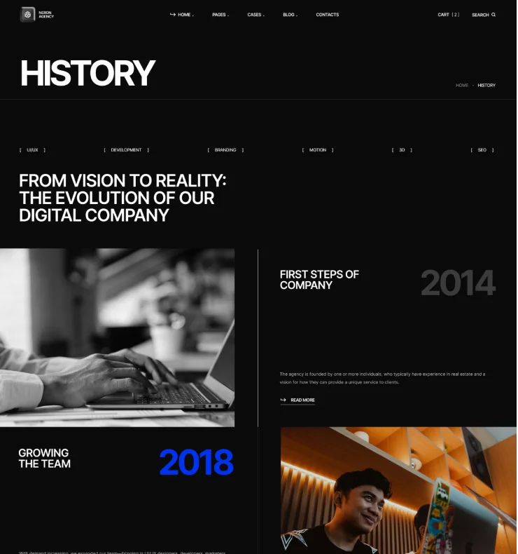 History